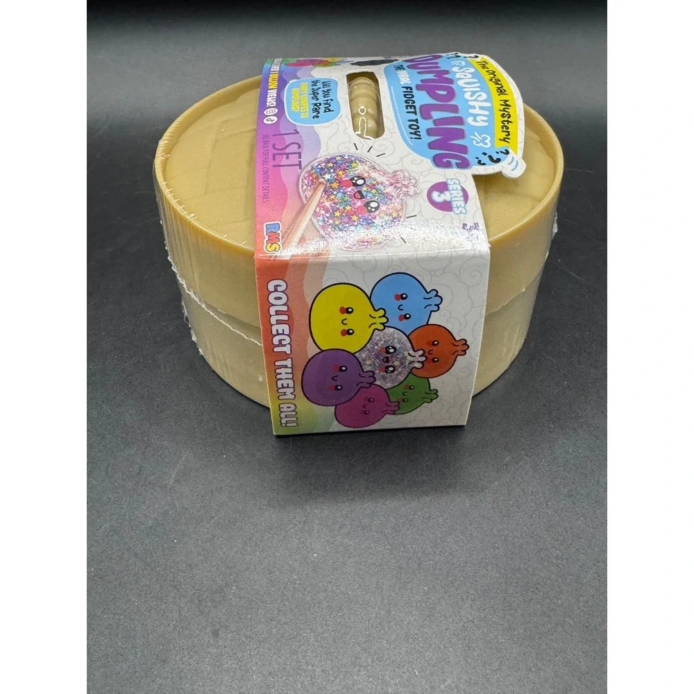 Crazy Fun Original Mystery Squishy Dumpling Series 3 Fidget Toy New Sealed